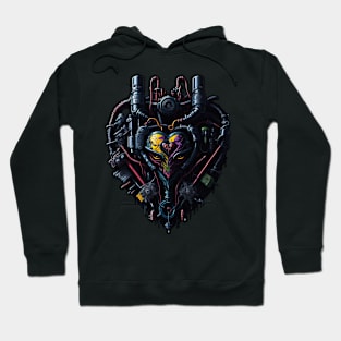 Cyborg Hearts Hoodie